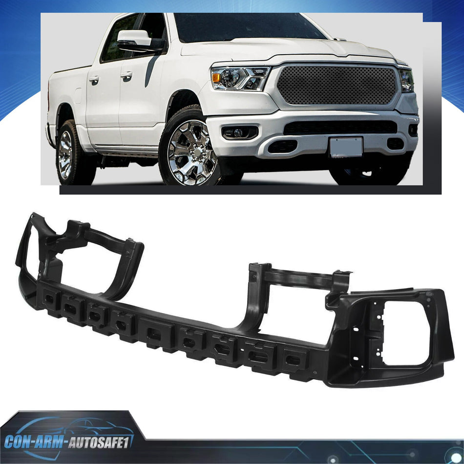 For Dodge Ram 1500 All Cab 2013-2023 Front Bumper Energy Impact Absorber Support