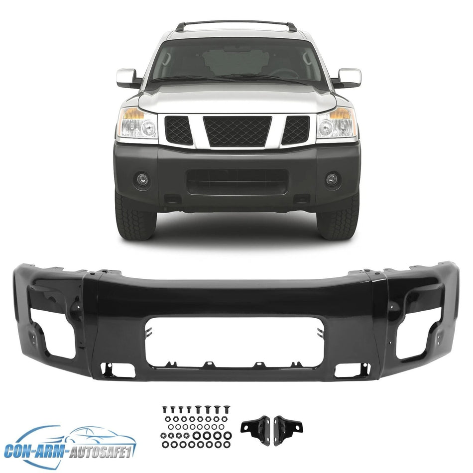 For Nissan Titan/ Armada 04-15 07 Front Bumper Face Bar End Cap Extension Filler